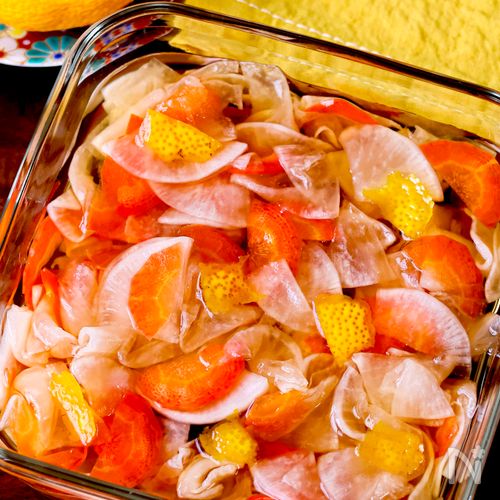 【紅白なます】簡単!少しのコツと隠し味でグッと美味しくなる