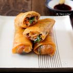 具だくさん、本格春巻き。～基本の中華～