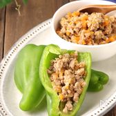 一晩つけておくだけ♪話題のパリパリピーマン【肉味噌添え】