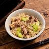 まずいはずがない「そら豆とチャーシューのガッツリ釜飯」
