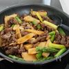 『牛肉とたけのことアスパラのオイスター炒め』絶品☆ご飯が進むの工程4