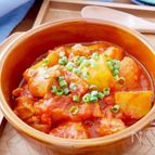 チリコンカン風★鶏とじゃがいものピリ辛煮込み
