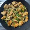 マー坊の作ってみた!投稿(ワンパン10分！【鶏むね肉ときのこのバターポン酢炒め】)