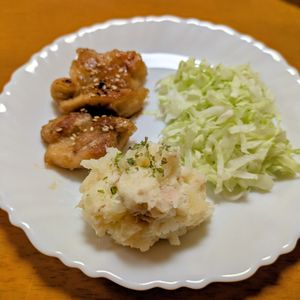 ゆきまる🐬🫧の作ってみた!投稿(【おかかツナポテサラ】レンジで簡単！少ない材料で手軽に作れる)