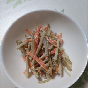 KUMIKOの作ってみた!投稿(【和風ごぼうサラダ】15分でできる簡単副菜♪)