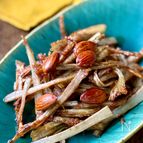 主な食材ひとつ！美味しく腸活！ごぼうの甘辛カリカリソテー