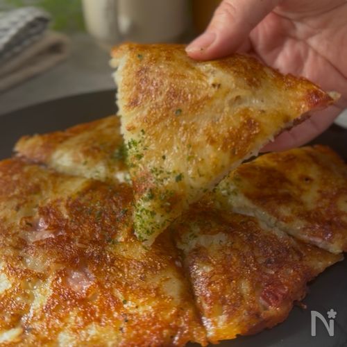 【じゃがチー焼き】カリっほくっ♪家族がハマる！
