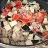 野菜たっぷりがうれしい！
なすとトマトの無水カレーの工程4