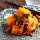 かぼちゃのそぼろ南蛮煮