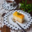 マンゴー缶で簡単！マンゴーレアチーズケーキ