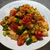 楽ラク手抜キッチン🐶🐾の作ってみた!投稿(パクパク食べられる《韓国風♡チョップドサラダ》)