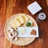 サバ缶と納豆の梅しそきつね焼き　〜サバ缶汁のとろ旨椎茸あん～の下準備