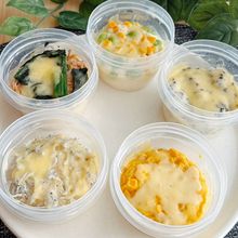 タッパーのまま冷凍保存！豆腐×米粉の食事パン5種