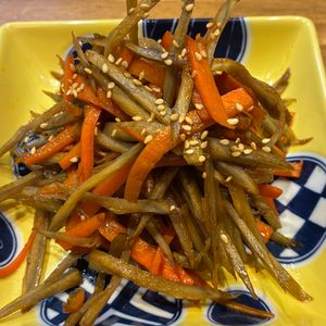 くだもの大好き🧡の作ってみた!投稿(【基本の和食】我が家のきんぴらごぼう)