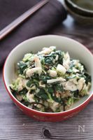 【ささみのネバネバ梅塩昆布和え】レンチンでちょっぱやに完成!
