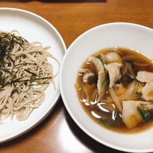 Nao★彡の作ってみた!投稿(豚バラ肉とネギが美味♪あったかつけそば)