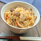 コクしっかり♪鶏ひき肉の甘辛炊き込みごはん