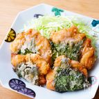 簡単なのに絶品♪ささみの青じそ唐揚げ