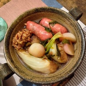 まもの作ってみた!投稿(白菜消費✨白菜とかぶとウインナーの和風とろとろ煮)