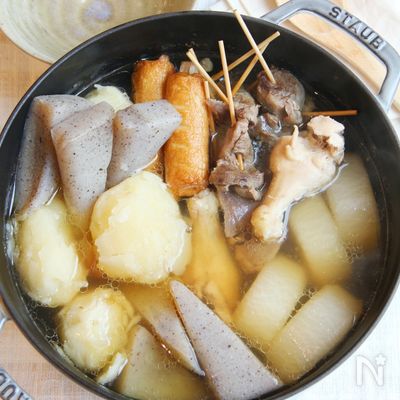 しょっつるおでん《出汁取らなくてOK！旨味たっぷり♪》