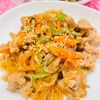 ちひろの作ってみた!投稿(【豚こまチャプチェ】レンジで驚きの旨さ！簡単韓国風おかず♡)