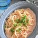 耐熱ボウルひとつでできる！明太ミルクパスタ
