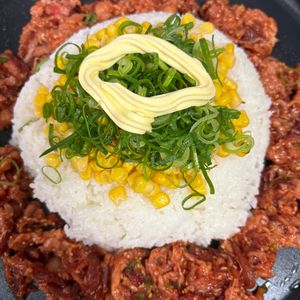 ひまわりの作ってみた!投稿(疲れて帰った日の♪簡単『焼肉ペッパーランチ風ごはん』)