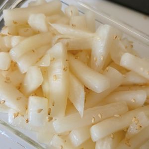 1322383の作ってみた!投稿(【やみつき大根ナムル】簡単！日持ちする常備菜レシピ♪)