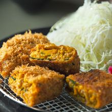 サクホク食感がたまらない!かぼちゃのおかずコロッケ