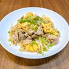 るるる♪の作ってみた!投稿(【豚たまもやし炒め】ふんわり卵でかさまし!ボリューム満点♡)