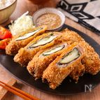 【なすの豚巻きカツ】ボリューム満点◎！ごま味噌だれ♪