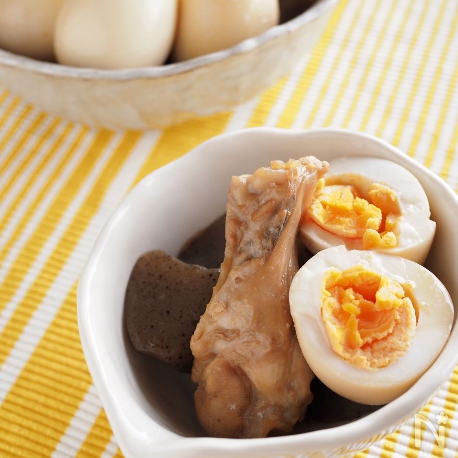 鶏手羽元とこんにゃくと卵の煮物 by 玉田 悦子 レシピサイト Nadia ナディア プロの料理家の