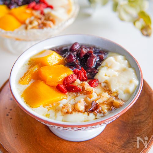 【砂糖・乳製品なし】豆乳で作るレンチンヘルシー豆花