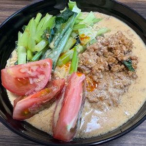 るるの作ってみた!投稿(さっぱり辛旨！冷やし豆乳担々麺)