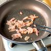 ワンパンでめちゃうま♪和風レモンカルボナーラの工程1