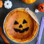 簡単すぎる♪パンプキンチーズケーキ