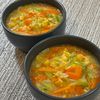 楽ラク手抜キッチン🐶🐾の作ってみた!投稿(野菜の甘みたっぷり♩ふわたまコーンスープ)