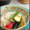 冷凍うどんで簡単5分♪トマトクリームつけうどん