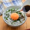 秒で完成!しらすとろろ丼の工程3