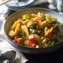 免疫力UP★タケノコと春野菜のオイスター炒め