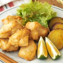 揚げ油不要！【ジューシーとり天＆副菜も同時に♪】