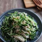 抱えて食べたいくらい美味しい【豆苗とえのきの旨ツナあえ】
