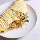 チャプチェ×卵は美味しい。オムチャプチェ