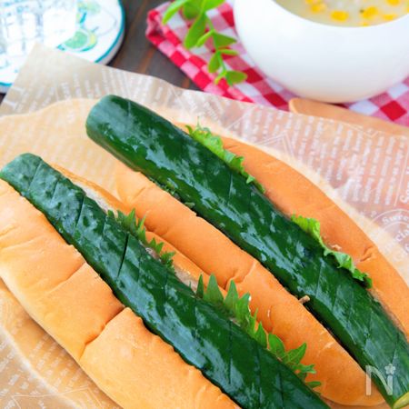 驚く美味しさ 丸ごときゅうりドック By まこりんとペン子 レシピサイト Nadia ナディア プロの料理家のおいしいレシピ