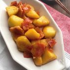 ご飯がすすむ！じゃがいもとベーコンの煮っころがし