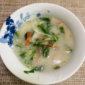 puricoの作ってみた!投稿(10分以内で完成🙌〈豆腐と水菜のスープ〉ほっこり優しい✨)