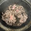 レンジで時短《かぼちゃと蓮根♡肉じゃが風》の工程1