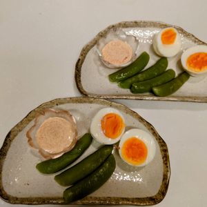 にゃんこさん🐱の作ってみた!投稿(【スナップエンドウと卵のたらマヨディップ】子どももパクパク♪)
