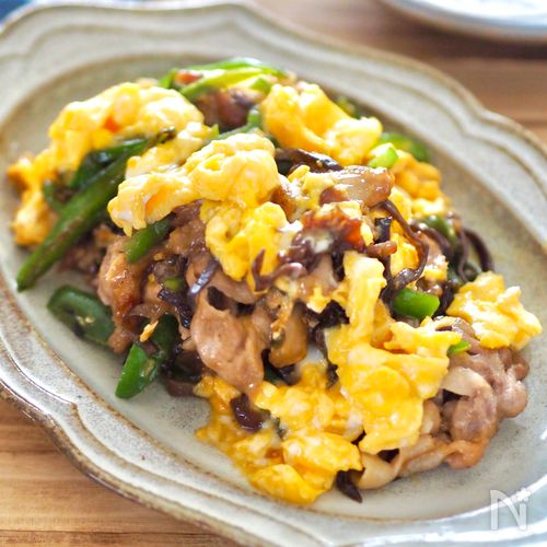 ご飯おかわり必須！【豚たまピーマンの中華炒め】