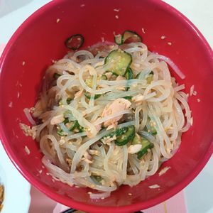 milkの作ってみた!投稿(【子供爆食♪ツナきゅうりの中華風マロニーサラダ】)